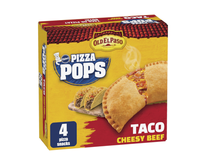 Pillsbury Pizza Snacks Taco Flavour Cheesy Beef - 380.0 G