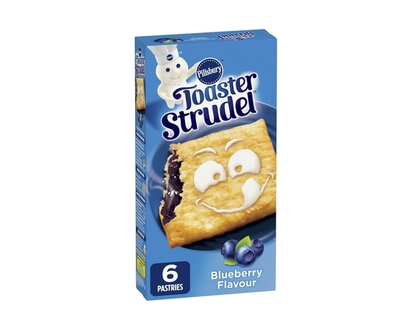 Pillsbury Toaster Strudel, Blueberry - 326.0 G
