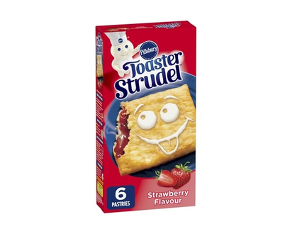 Pillsbury Pâtisseries, Fraise, Collations pour le déjeuner, 6 unités - 326.0 G