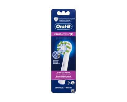 Oral B Brossettes de rechange Oral-B CrossAction pour brosse à dents électrique, 3 unités - 3 CHA