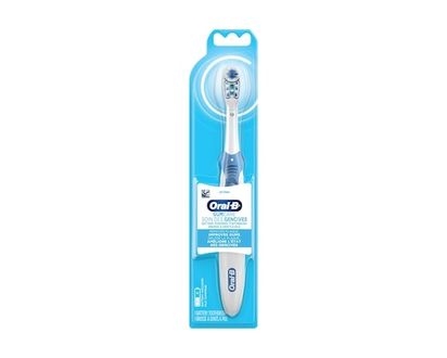 Oral B Battery Powered Toothbrush Gum Care, 1 Count, Colours May Vary - 1 EA