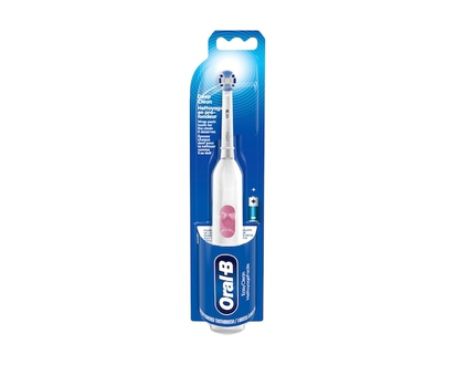 Oral B Oral-B Revolution Battery Toothbrush With 1 Brush Head, White, Batteries Included - 1.0 EA