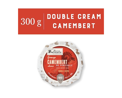 Alexis Portneuf Camembert de Portneuf Double Cream Cheese - 300.0 G