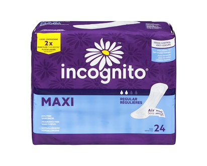 Incognito Incognito Maxi, régulières - 24.0 EA