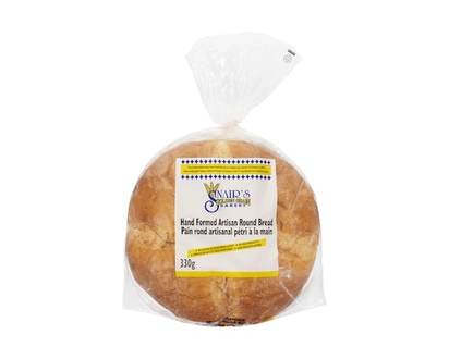 Snairs Hand Formed Artisan Round Bread - 330.0 G