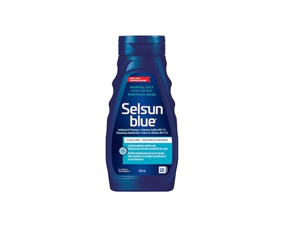 Selsun Blue Normal-Oily Hair Anti-Dandruff Shampoo, Helps Control Dandruff, Itching and Flaking, 1% Selenium Sulfide Formula - 300.0 ML