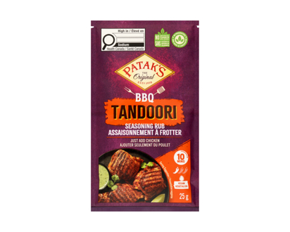 Seasoning Rub Bbq Tandoori - 25.0 G