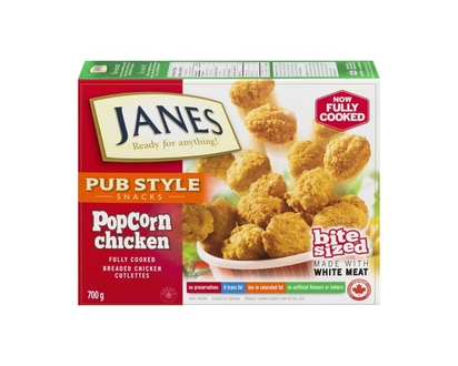 Janes Popcorn Chicken, Fully Cooked - 700.0 G