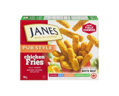 Janes Pub Style Chicken Fries, Fully Cooked - 700.0 G