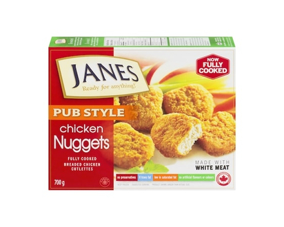 Janes Pub Style Chicken Nugget, Fully Cooked - 700.0 G