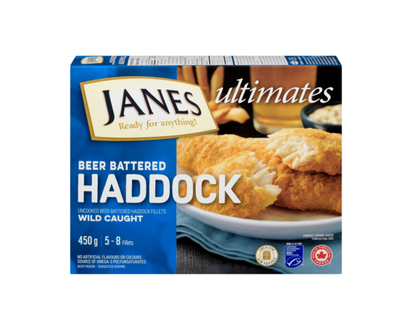 Beer Battered Haddock - 450.0 G