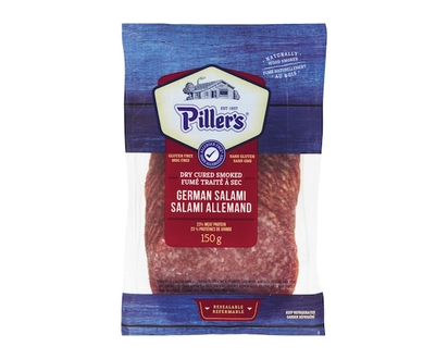 Pillers Dry Cured Smoked German Salami - 150.0 G