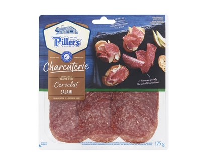Pillers Salami Cervelat Dry Cured - 175.0 G