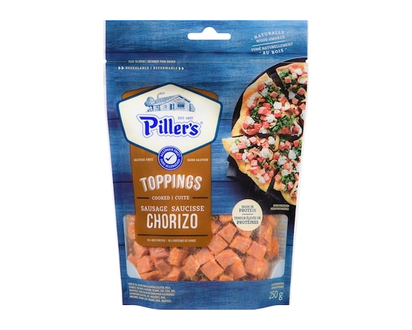 Pillers Toppings, Chorizo Sausage - 250.0 G