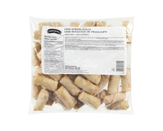 Petits rouleaux de printemps légumes - 1.1 KG