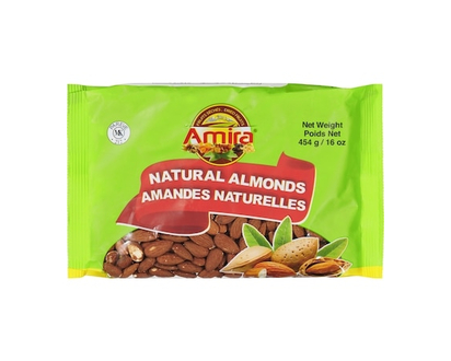 Amira Natural Almonds - 454.0 G