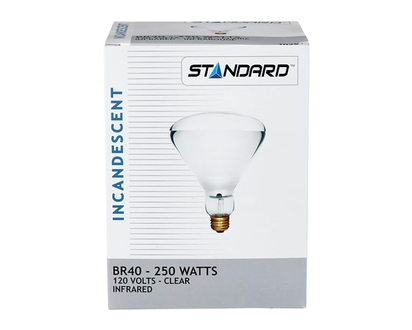 Infrared Heat Lamp Bulb, case - 1.0 EA