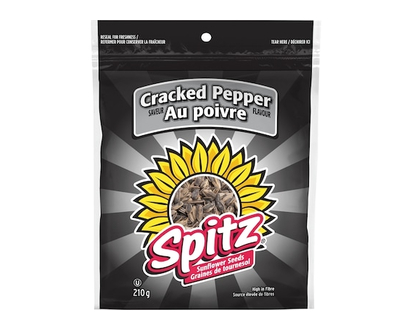 Spitz Cracked Pepper Flavour Sunflower Seeds - 210.0 G