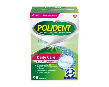 Polident Daily Care Denture Cleanser - 96.0 EA