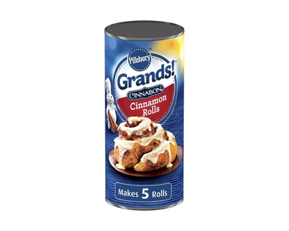 Pillsbury Grands! Cinnamon Rolls with Icing, Cinnabon Cinnamon, 5 ct - 496.0 G
