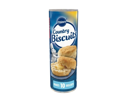 Pillsbury Crescents Country Biscuits, Ready to Bake Dough, 10 ct - 340.0 G