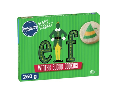 Pillsbury Prêts à cuire ! Biscuits au sucre hivernaux Le lutin - 260.0 G