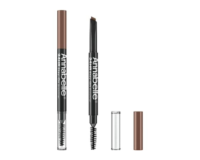 Annabelle 24hr Stay-On Waterproof & Transferproof Browliner Medium Brown - 0.25 G