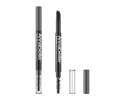 Annabelle 24hr Stay-On Waterproof & Transferproof Browliner Soft Black - 0.25 G