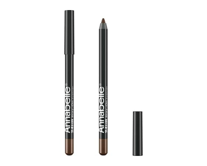 Annabelle 24hr Stay-On Waterproof & Smudge-Proof Eyeliner Black Brown - 0.25 G