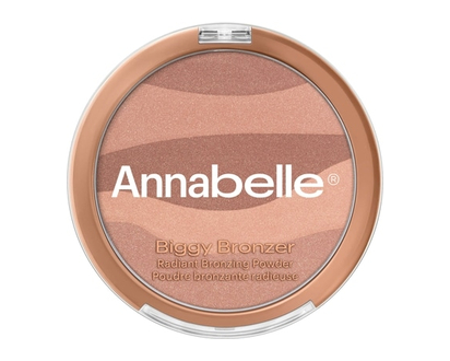 Annabelle Biggy Bronzer Talc-Free Radiant Bronzing Powder Haute Gold - 17.8 G