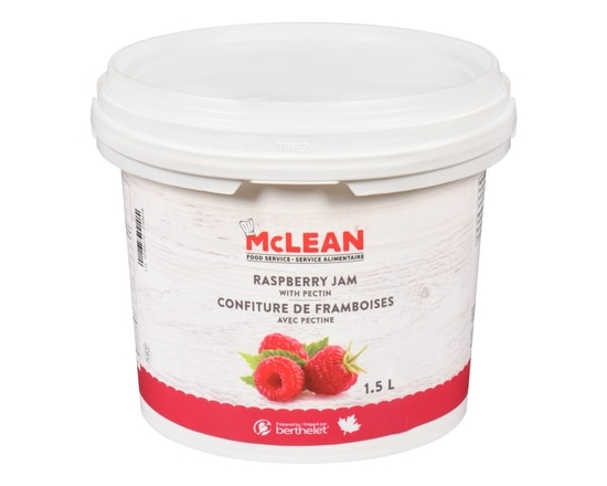 Confiture Framboises Pect Mcle - 1.5 L