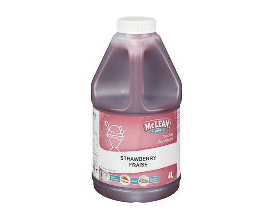Topping Strawberry 4 L - 4.0 L