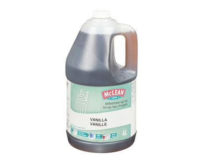 Milkshake Syrup Vanilla - 4.0 L