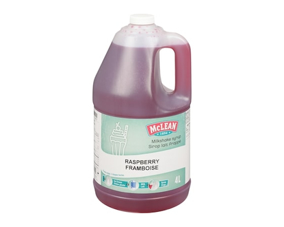 Milkshake Syrup Raspberry - 4.0 L