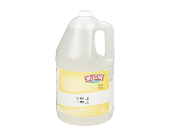 Syrup Simple - 4.0 L