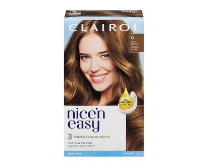 Clairol Nice'N Easy Permanent Hair Dye, Superior Natural Looking Colour - 1 EA