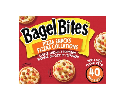 Bagel Bites Bagel Bites Cheese, Sausage & Pepperoni Frozen Pizza Snacks - 882.0 G