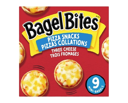 Bagel Bites Three Cheese Frozen Pizza Snacks - 198.0 G
