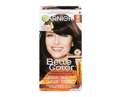 Garnier Belle Color Permanent Hair Dye, 100% Grey Coverage, Enriched with Argan Oil and Wheat Germ Oils - 1 Application - 57 ML
