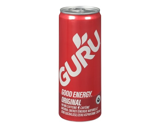 Boisson Énergie biologique Guru 24 canettes - 355.0 ML