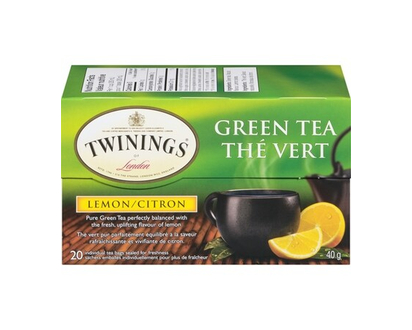 Twinings 20ct Green Tea & Lemon - 20 EA