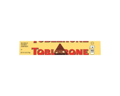Toblerone Chocolat au lait avec nougat au miel et aux amandes - 100 G