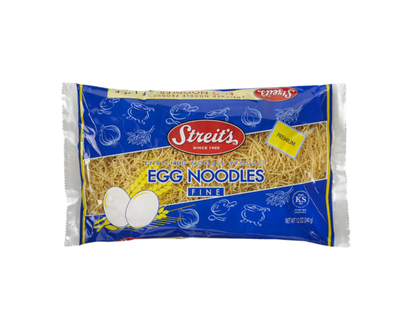 Streit's Kosher Egg Noodles, Fine - 340.0 G