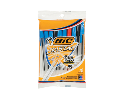 Bic Assorted Cristal Stick Pens - 10.0 EA