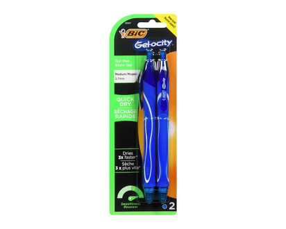 Bic Gelocity Gel Pen Medium 0.7 Mm - 1.0 EA