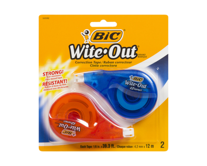 Bic Wite-Out Brand EZ Correct Correction Tape - 1.0 EA