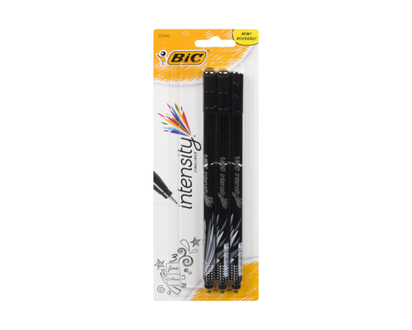 Bic Intensity Black Medium Fine Liner - 1.0 EA