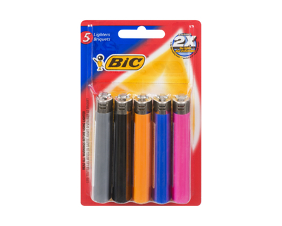 BIC Jeu de 5 briquets - 1.0 EA