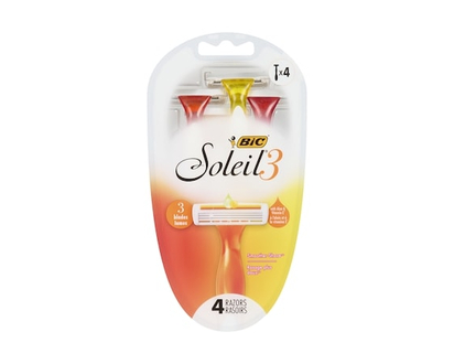 Bic Soleil Triple Blade Disposable Razors - 4.0 EA
