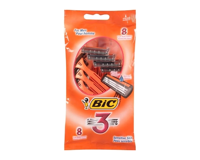 Bic Disposable Razors, Sensitive Skin - 8.0 EA